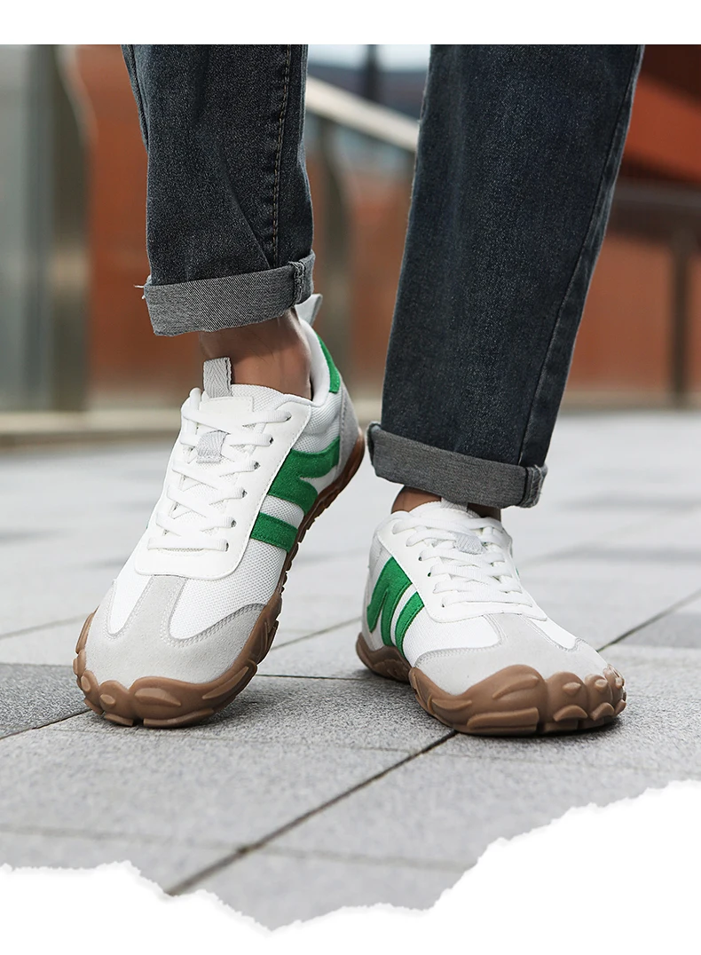 2026 Neue Barfußschuhe mit breiter Zehenbox für Herren und Damen – Zero Drop Minimalistische Sneaker im Retro-Stil für Outdoor, rutschfeste Wanderschuhe, Freizeitsneaker – Detail 30