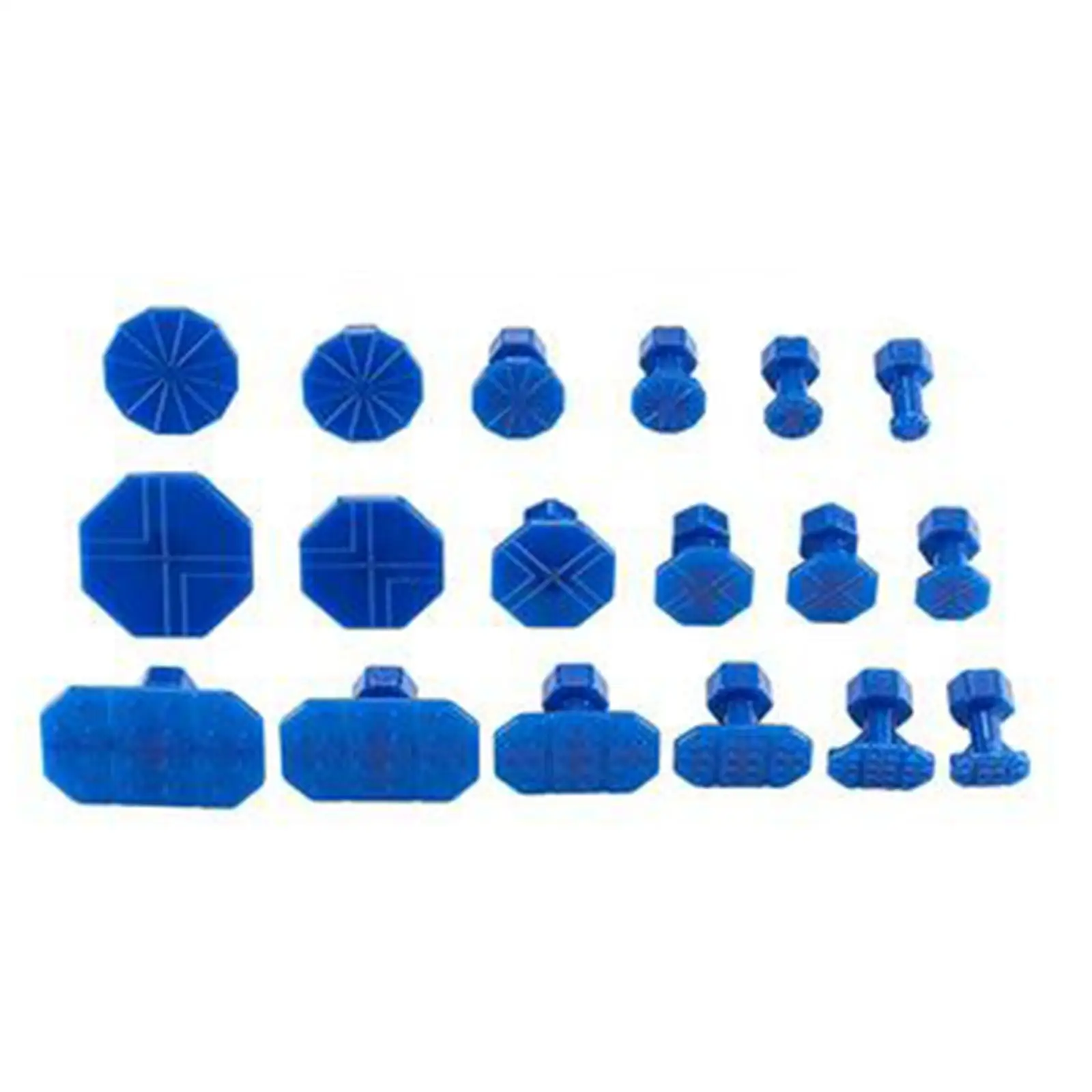 18Pcs Dent Puller Glue Tabs Dent Puller Tabs, Car DentTools Set ,Dent Removal Pulling Tabs for Automobile Refrigerator