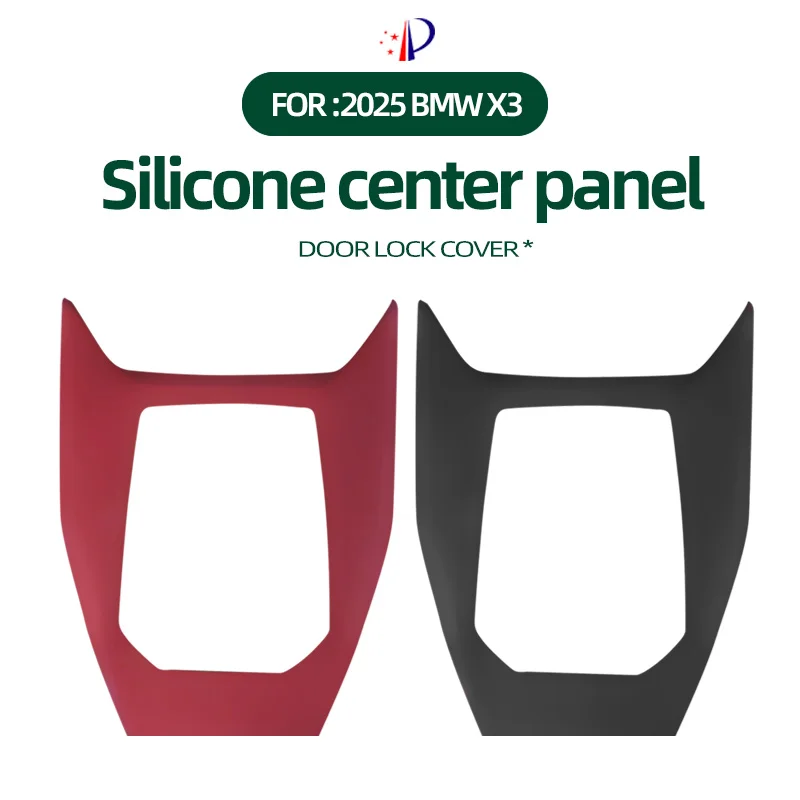 

For BMW X3 G45 2025+ Auto Pad Fit Car Central Control Panel Silicone Storage Box upgrade Accessories Gear Shift Panel Styling