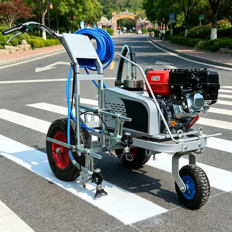 :Eco-Friendly Automatic Cold Paint Road Line Marking Machine