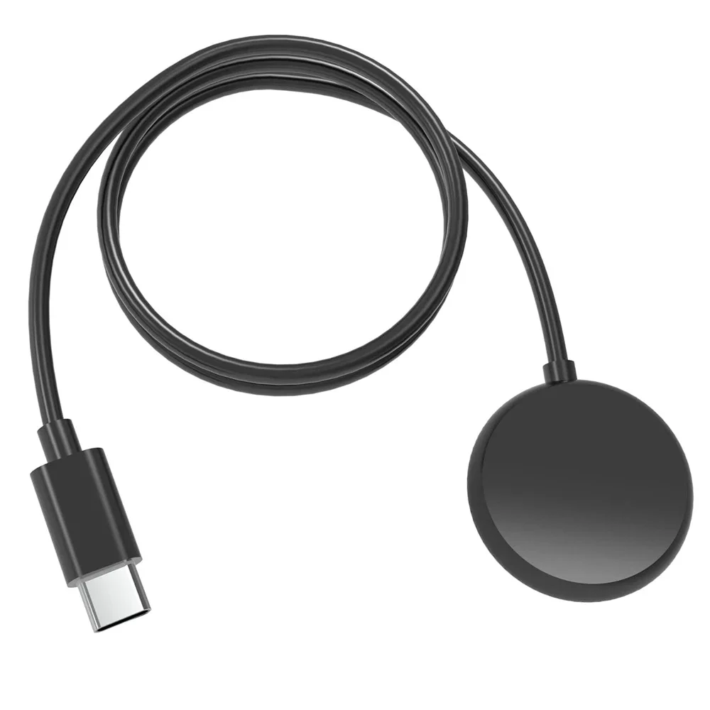 Cabo de carregamento magnético para o Google Pixel Gen 1, substituição do carregador de relógio, porta USB tipo C, preto, 3.3ft, 100cm, ótima qualidade