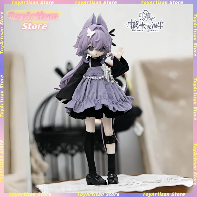 

Meki Final Blessing Series 1/8 BJD Blind Box Mini Ball Jointed Doll Movable Joint Action Figure Cute Art Doll Collectible Model