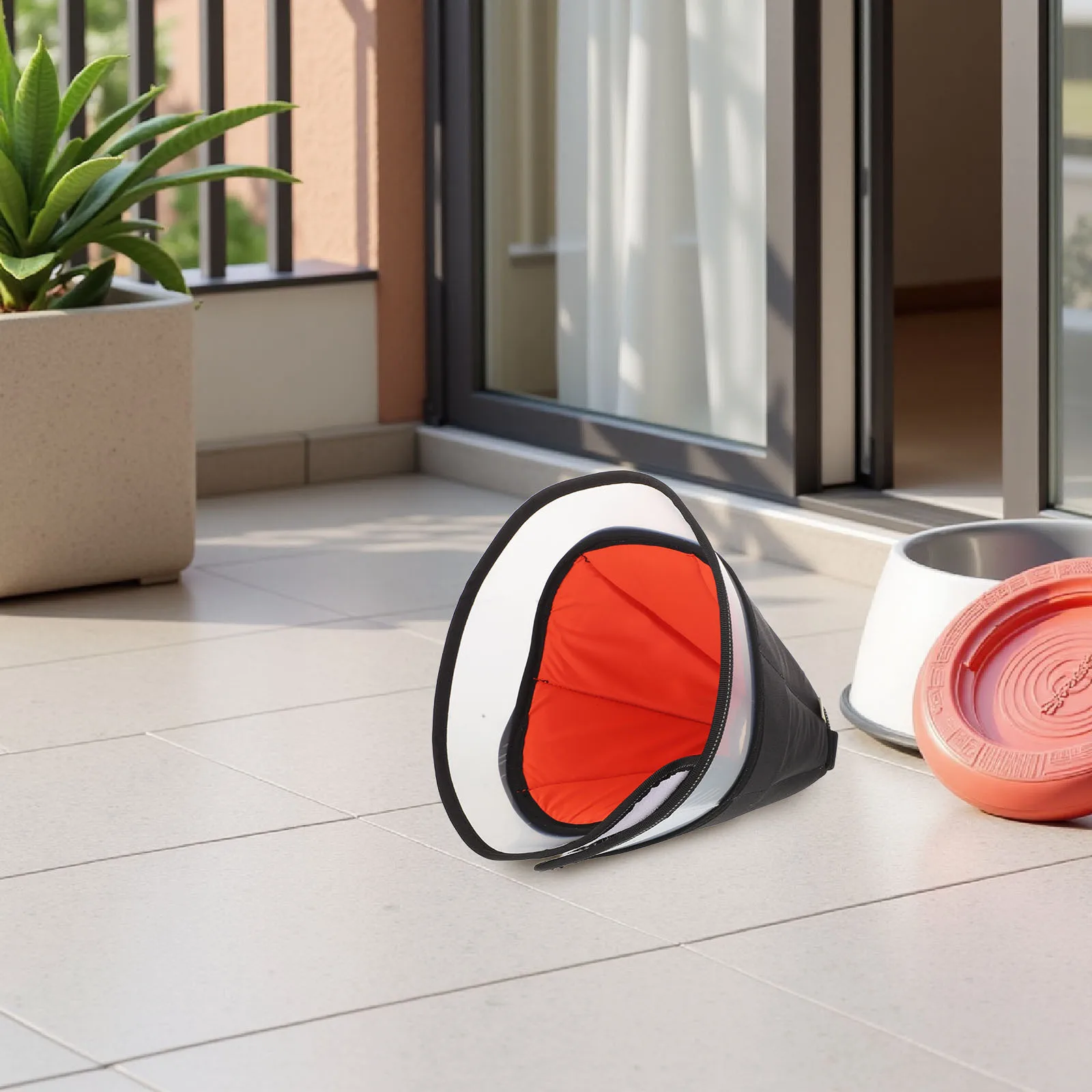 

Soft Dog Cone Collar Adjustable Lightweight Recovery Supplies Prevent Licking Biting Large Pets Cat Neuter Waterproof Protection