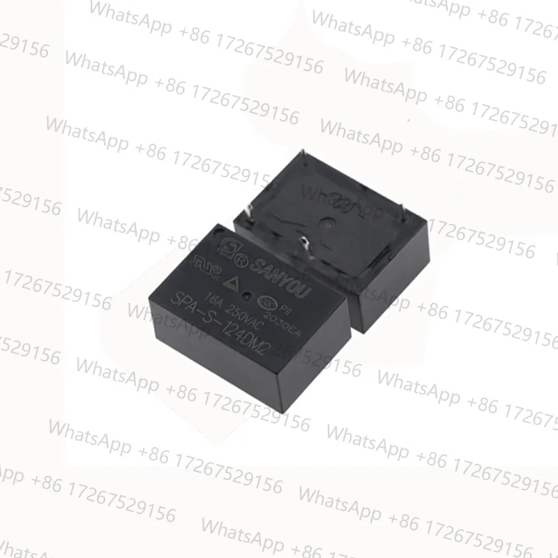 Applicable toHOT NEW 24V Relay SPA-S-124DM2 SPA S 124DM2 SPAS124DM2 A set of normally open 24VDC DC24V 24V 16A 250VAC 4PIN