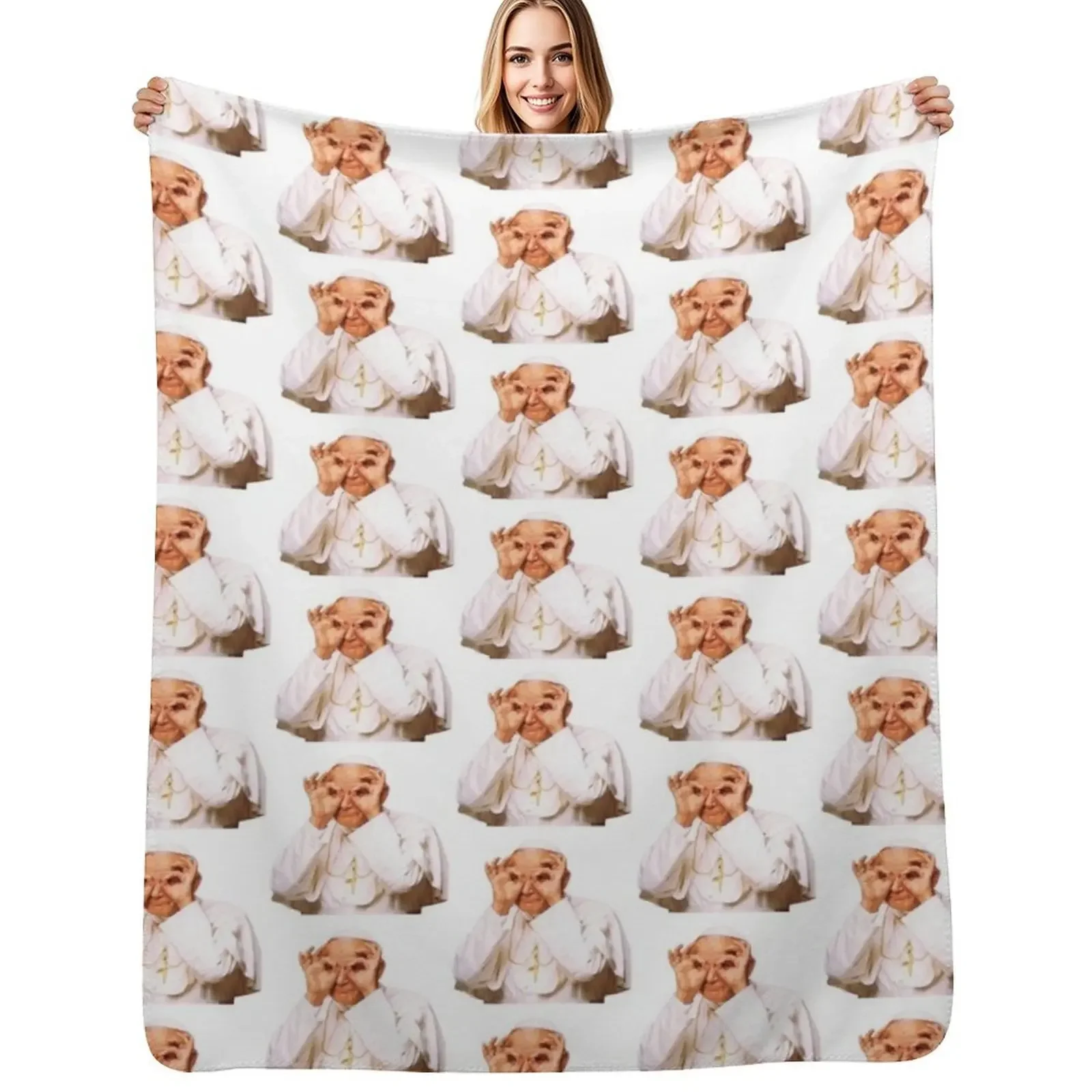 

JP2 Throw Blanket Plaid Personalized Gift wednesday warm for winter Blanket