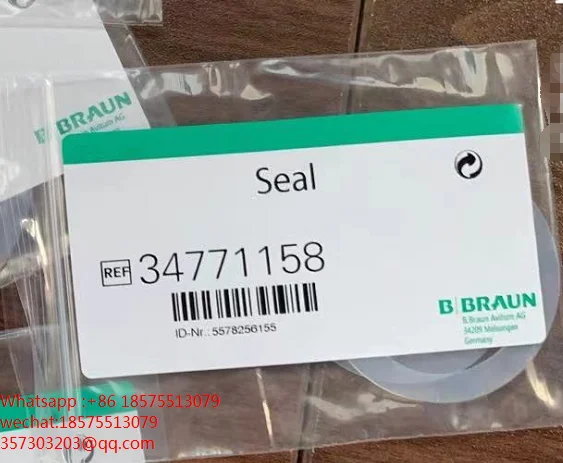 

For Braun 34771158 Hemodialysis 8 Mi Air Chamber Seal Ring, Brand New.