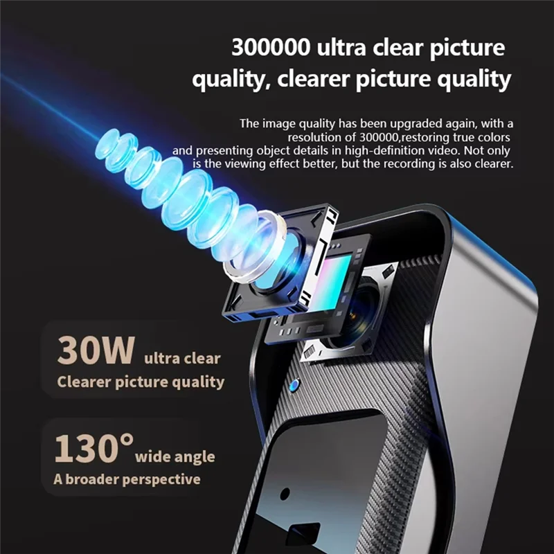 ABKY-Infrared HD للرؤية الليلية الجرس X6 الذكية جرس باب يتضمن شاشة عرض فيديو الأشعة تحت الحمراء للرؤية الليلية جرس الباب الذكي
