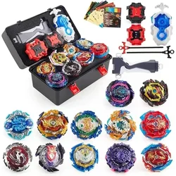 Takara Tomy Beyblades Burst Launcher Grip Toy Blade Set Game Storage Box 12 Top Burst Gyro 2 Launcher Birthday Gift for Boy