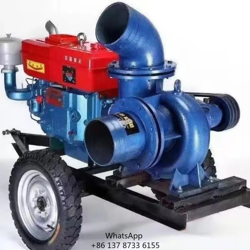 Aangepaste Power Dieselmotor Waterpomp voor landbouwirrigatie en afvalwaterverwijdering