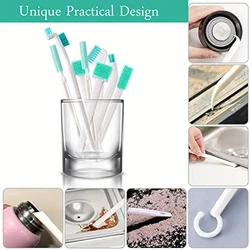 Small Cleaning Brushes: Household Cleaning Tool Set for Windows Humidifiers Bottles Toilets & Keyboards