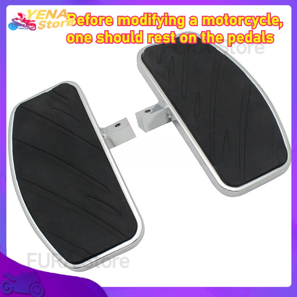 

The black motorcycle front footrel is suitable for the Honda Magna VF250/750 footrel accessories