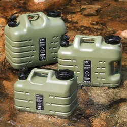 11L Outdoor Water Bin Large Capacity Portable Camp Water Bag with Detachable Faucet No Leakage for Camping Fishing Picnic Hiking