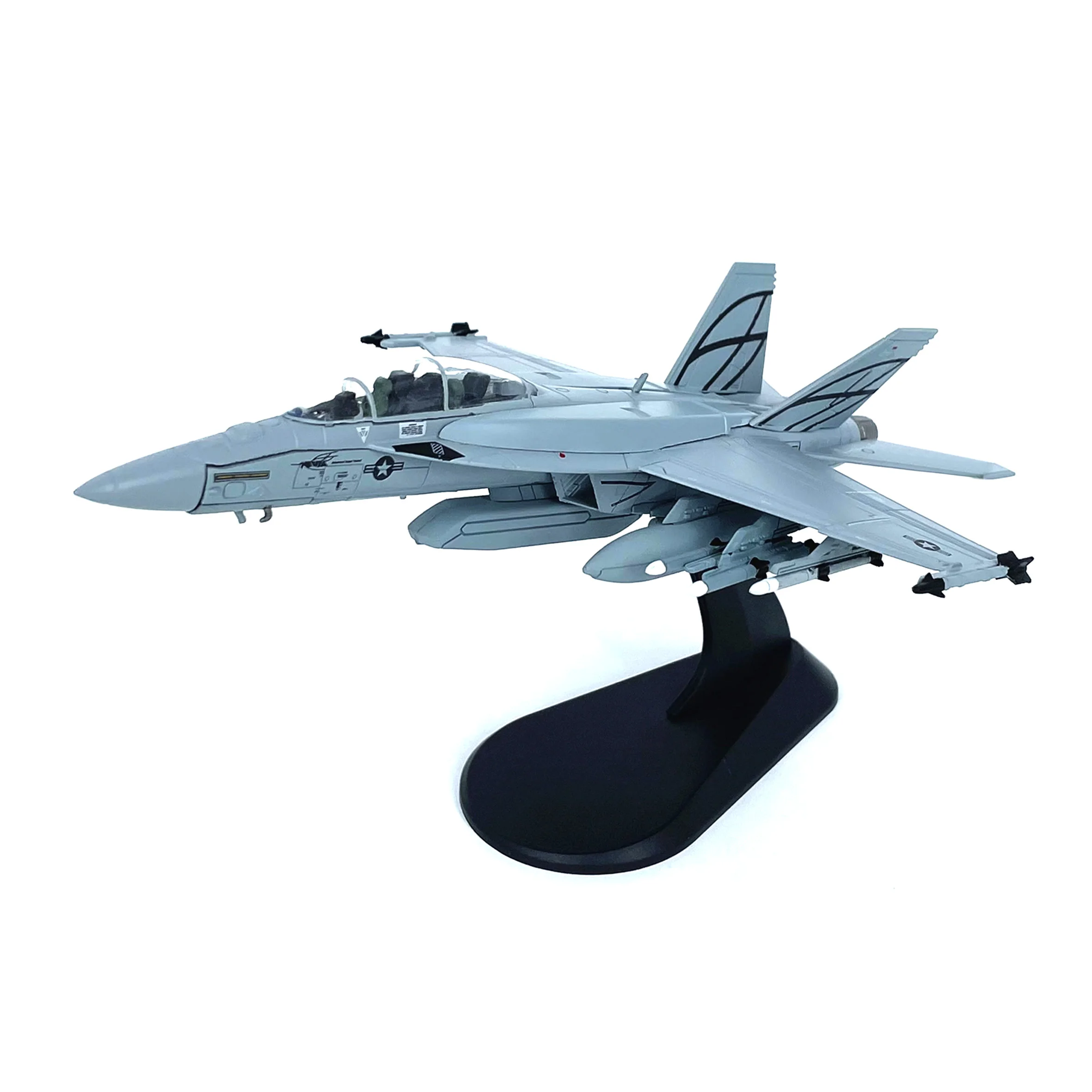 1: 100 US F/A-18F fighter model Alloy finished aircraft model