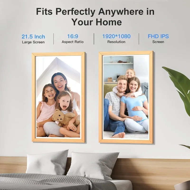 Large Digital Picture Frame 21.5