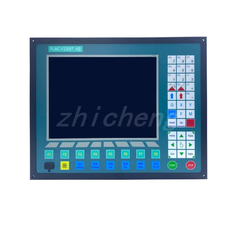 New F2300AT  CNC operating system With THC flame plasma gantry cutting machine controller 10.4 inch color LCD screen