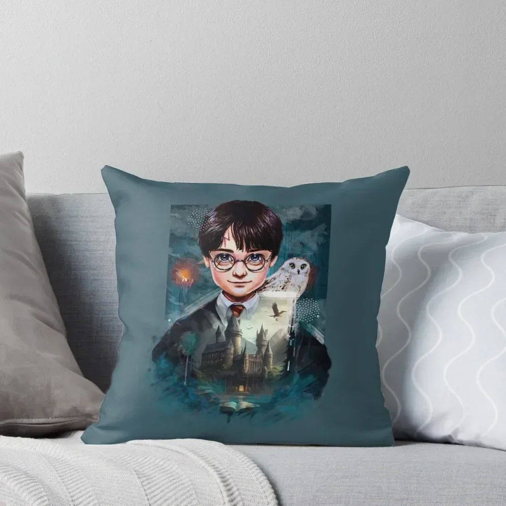 

Digital painted boy Throw Pillow luxury throw pillow covers Pillow Case Christmas