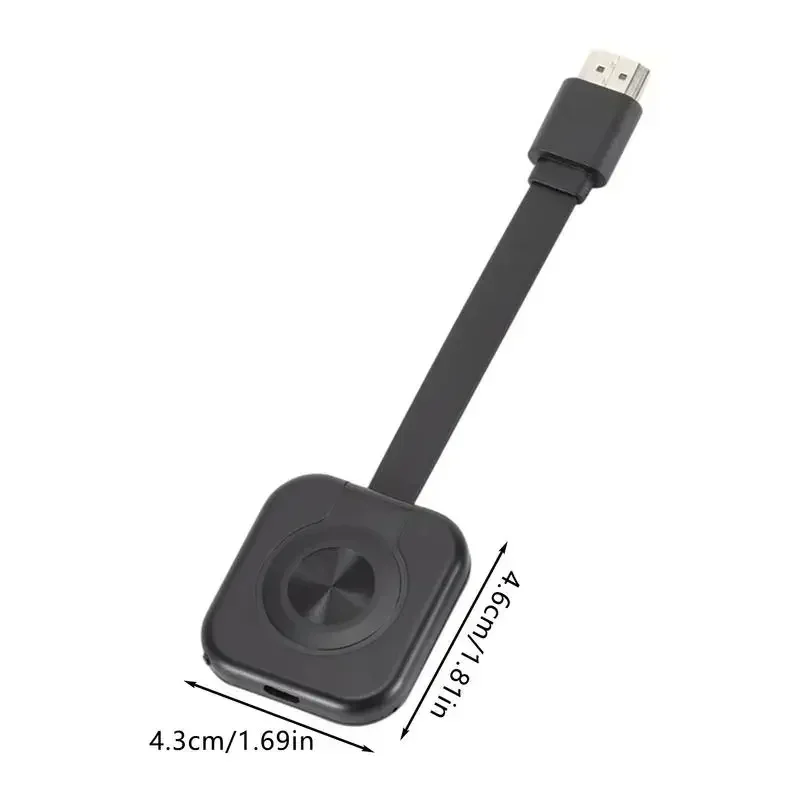 

4K TV Wireless WiFi Mirror Cable Device HD Video USB Dongle Transmitter Adapter Android Smartphone Demo Music Screen Projector