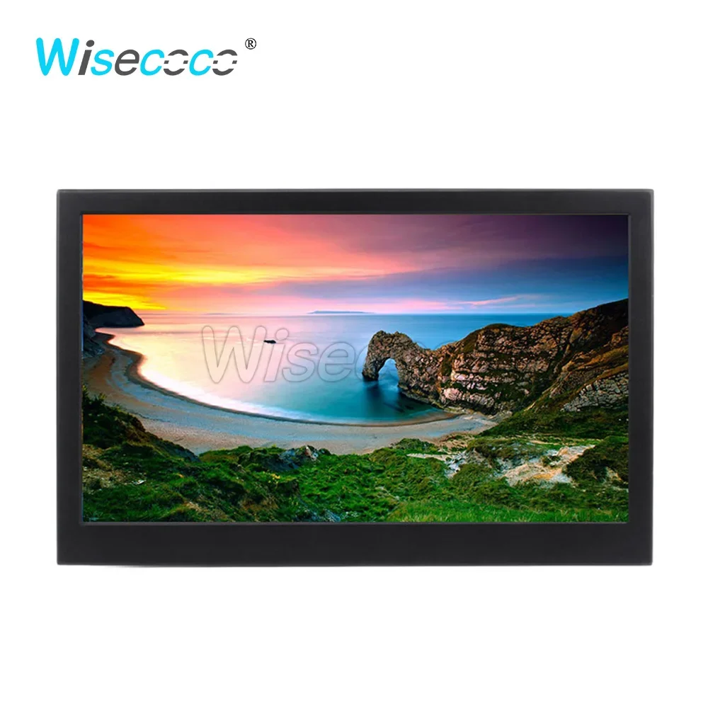 Wisecoco 13.3 Inch 1080P 2K 4K Portable Monitor 2560*1440 IPS Second PC Monitor UMPC