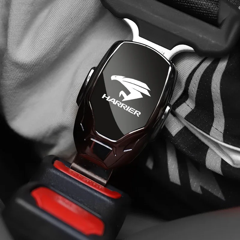 Clip de Metal para cinturón de seguridad de coche, enchufe de extensión, accesorios extensores de cinturón de seguridad para Toyota Harrier, accesorios para coche