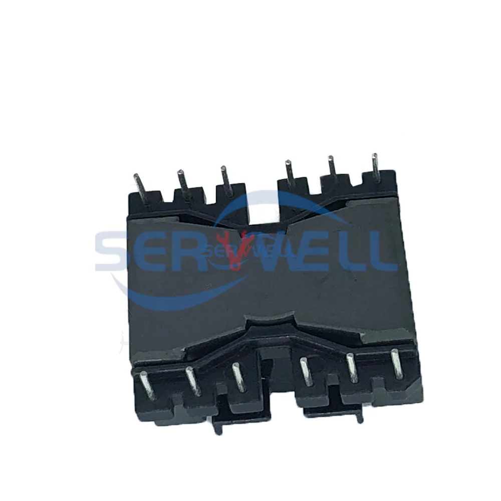 10Set PQ3220 PC40 PC95 High Requency Transformer Zinc Ferrite Magnetic Ferrite Core with Vertical 6+6 Pin Bobbin Coil Former