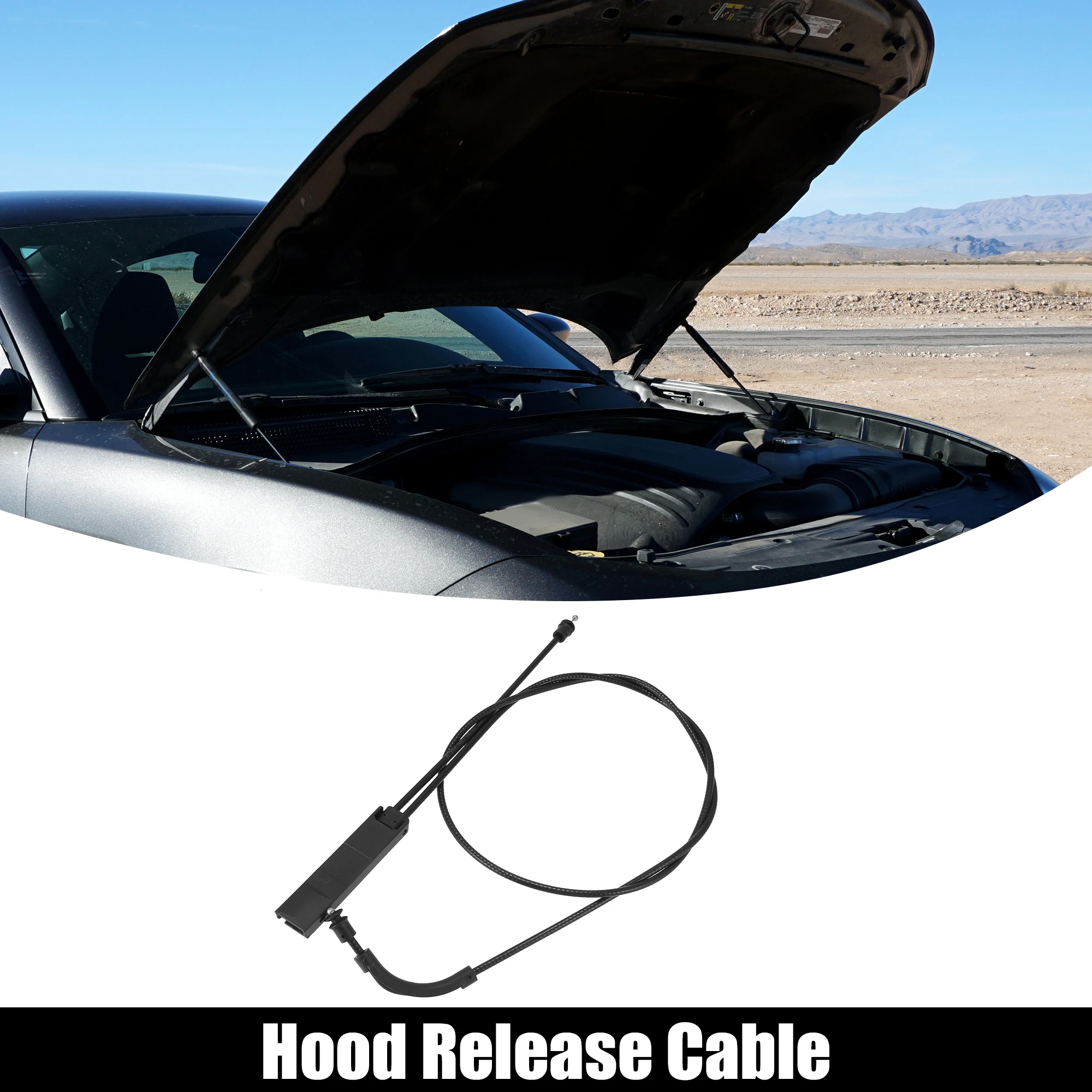 

UXCELL 2048800859 Front Hood Release Cable for Mercedes-Benz GLK250 GLK350 C350 C300