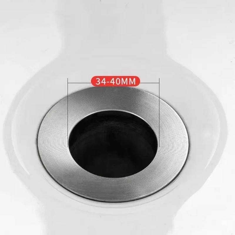 Sink Drain Plug Anti-clogging Push-type Bounce Cores Shower Drain Hair Catcher Dropship