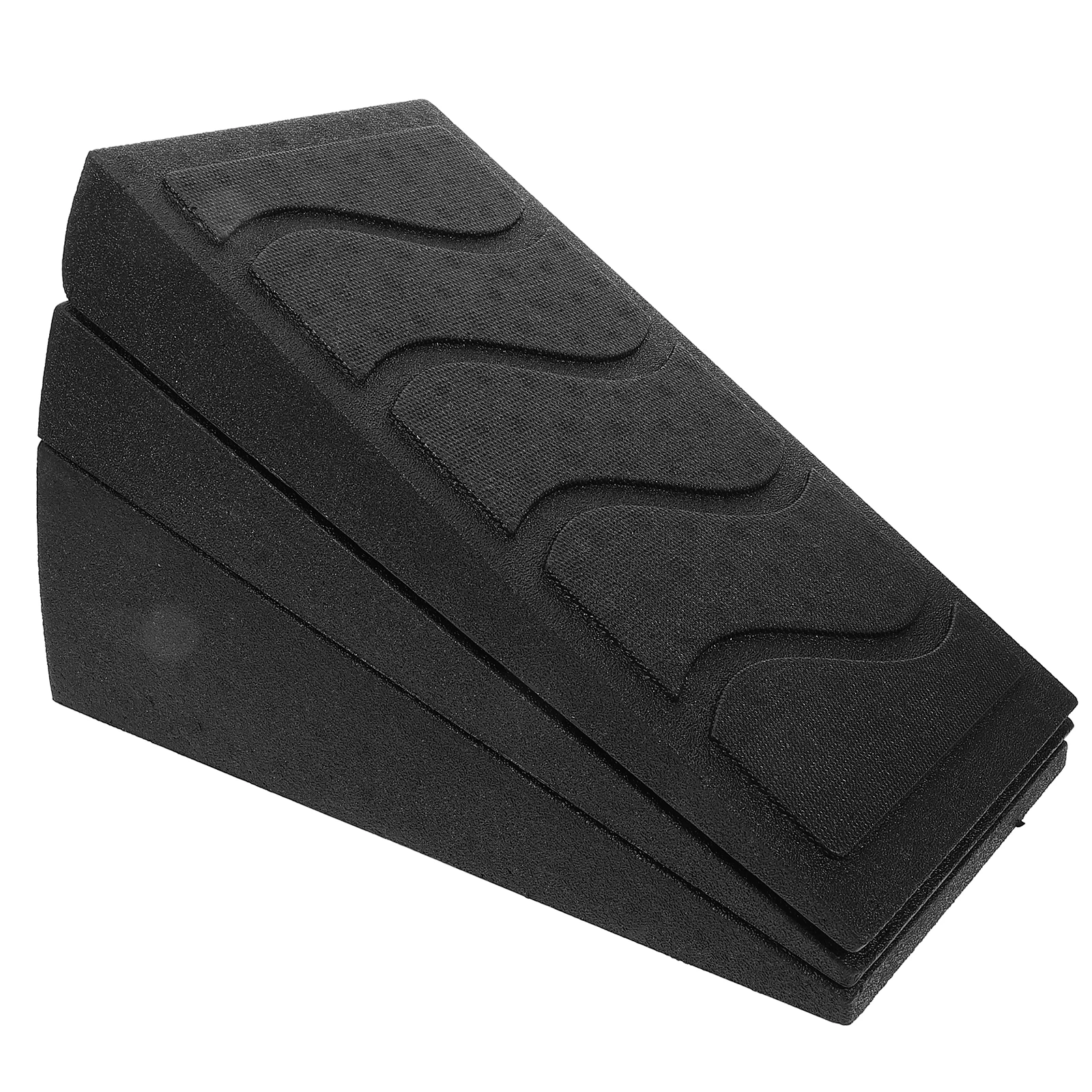 

Tensile Foot Pad Fitness Equipment Calf Stretcher Adjustable Angle Black Blue Material Durable Compact Design