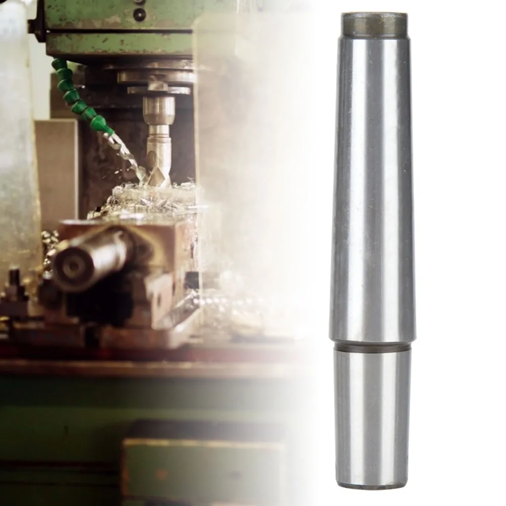 MT2-B16-M10 Drill Chuck Arbor High Carbon Steel Self Tightening Morse Taper Adapter Connecting Rod Morse Taper