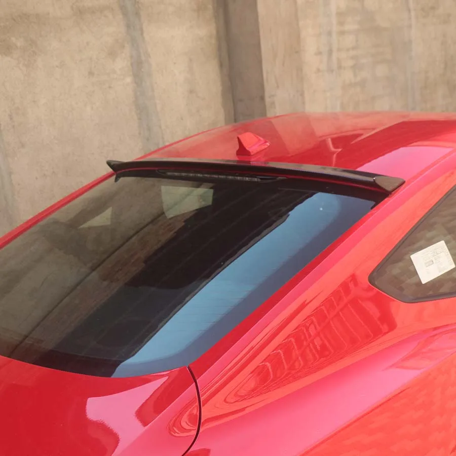 

Carbon Fiber Roof Tail Wing For Ford Mustang Dark Horse S650 EcoBoost GT Roof Rear Spoiler Car Exterior Accessories Body Kit