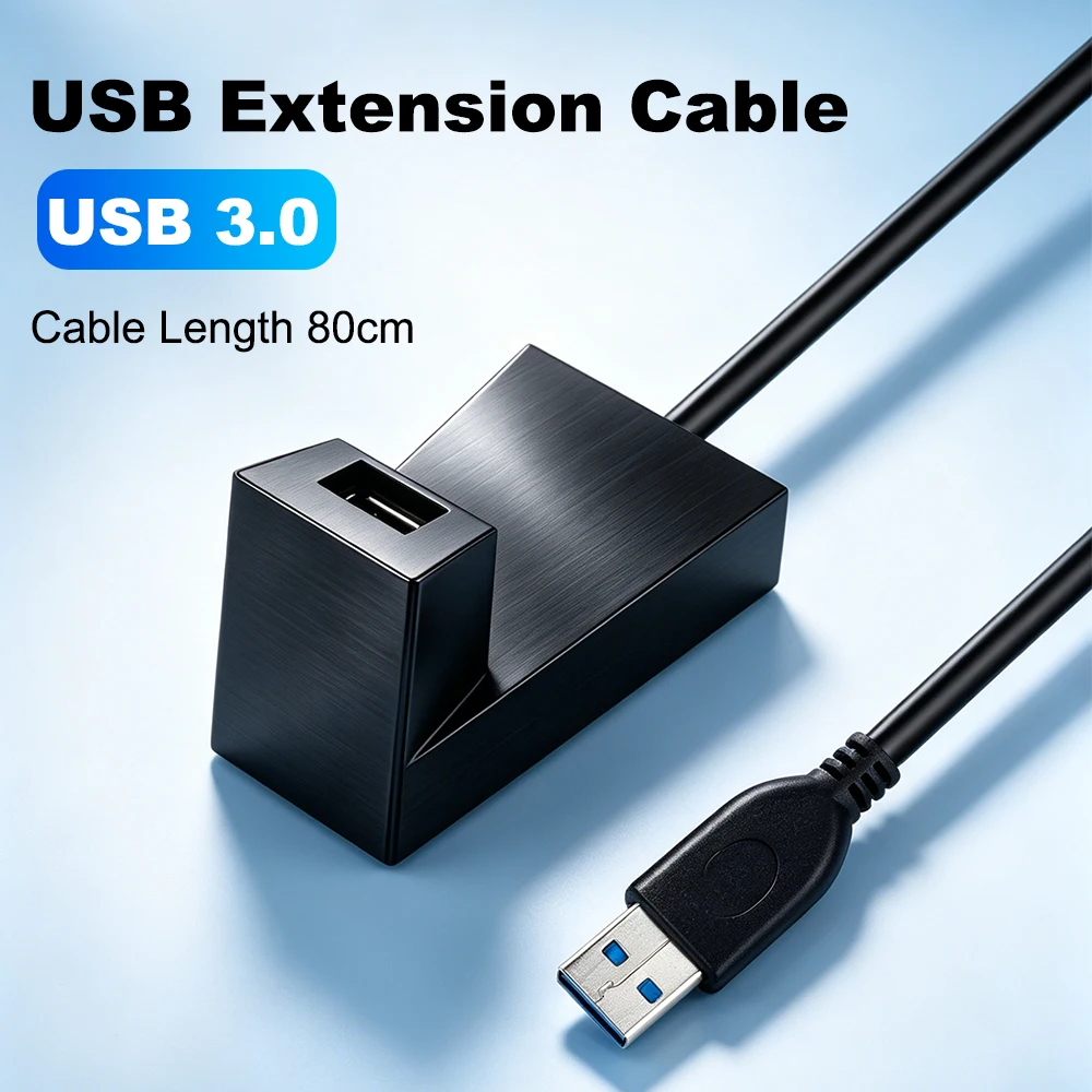 

USB3.0 Extension Cable base 80cm High Speed extension cable for Booster Repeater Extender for usb wifi adapter