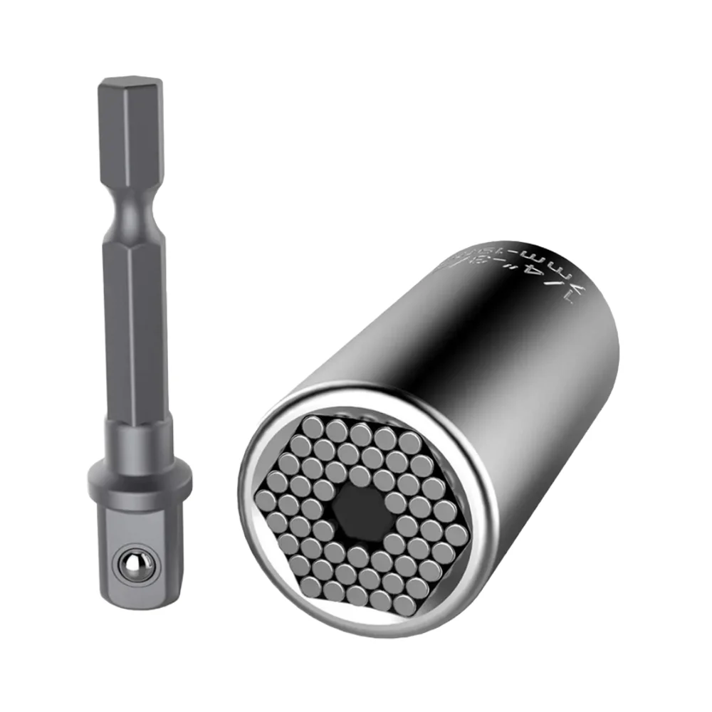 

Universal Multi Functional 7 19mm Socket Hand Sleeve Portable Tools Set Stainless Steel OEM Customized Support