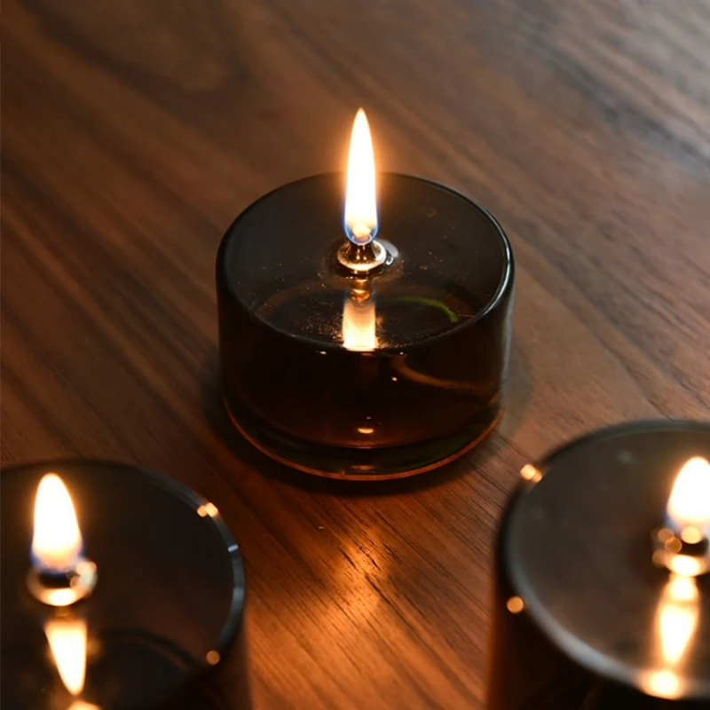 3pcs/pack Diameter=8cm Different Height=4.5cm 6.5cm 8.5cm Dark Grey Candlesticks Home Decoration Wedding Dinner Candlehollder