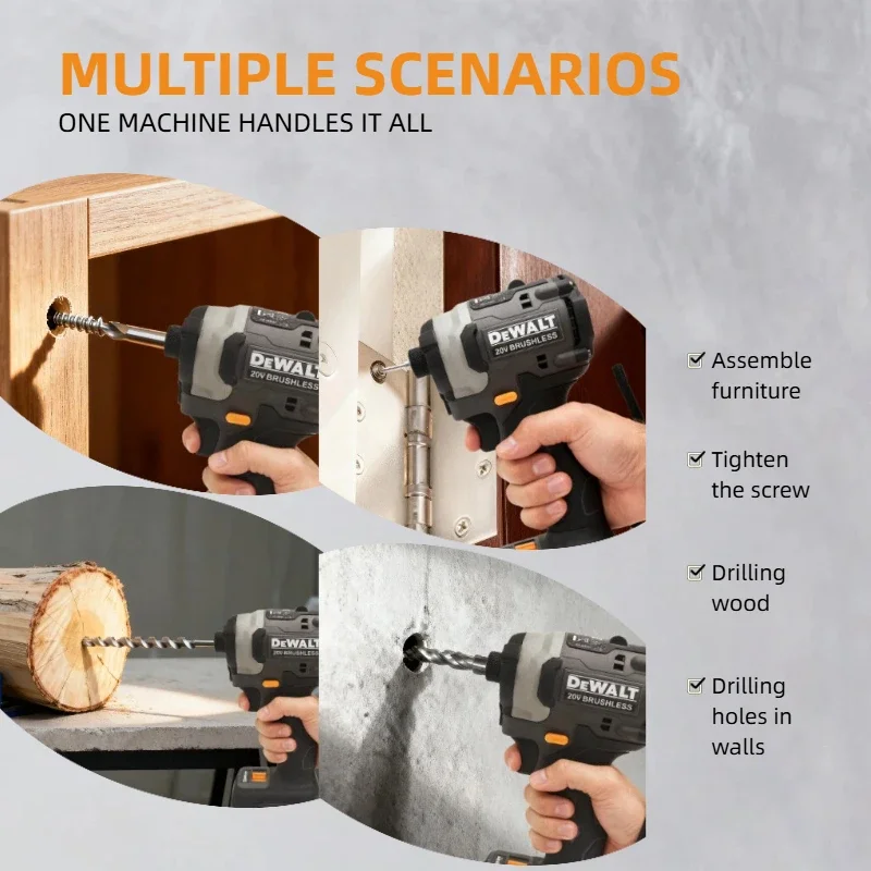 dewalt-dcf85m-brushless-impact-driver-variable-speed-woodworking-tool-no-battery