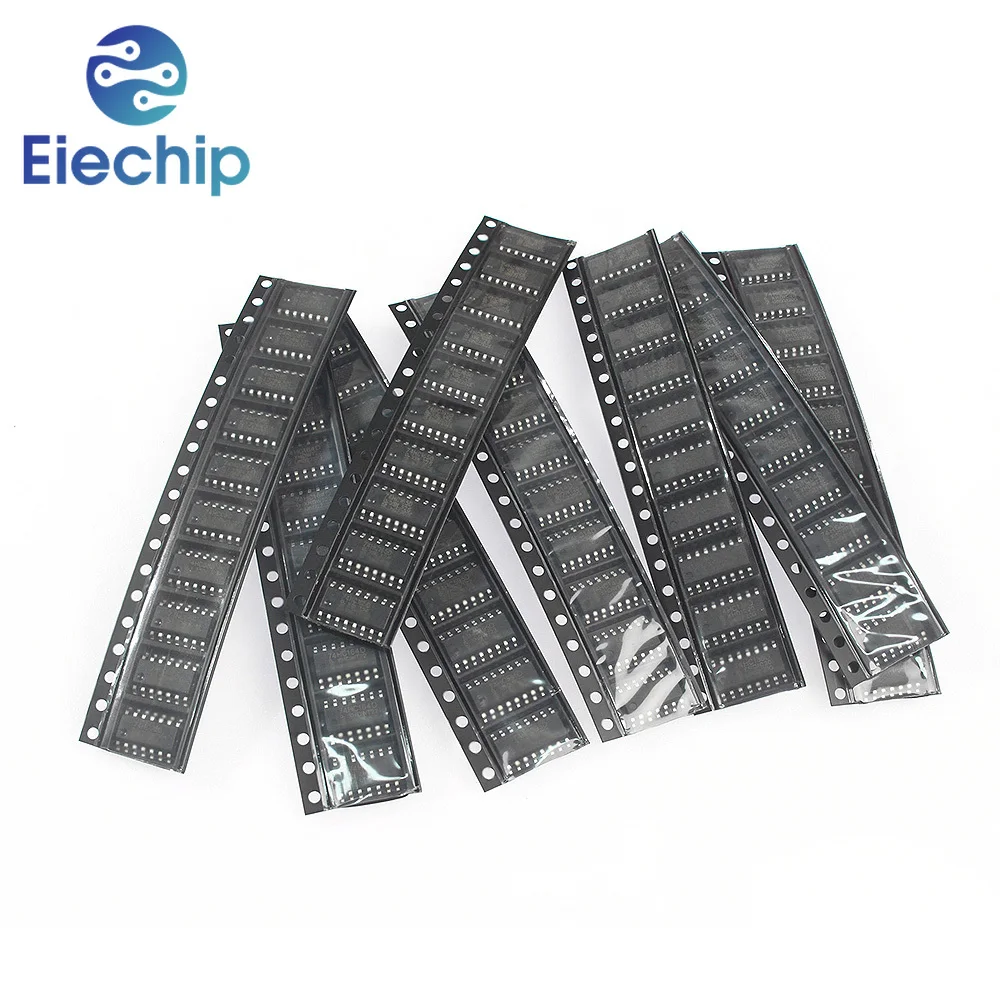 80pcs/lot Logic IC Electronic Component Kit, 74HC00D 74HC04D 74HC08D 74HC14D 74HC138D 74HC164D 74HC165D 74HC595D SOP ICs chip