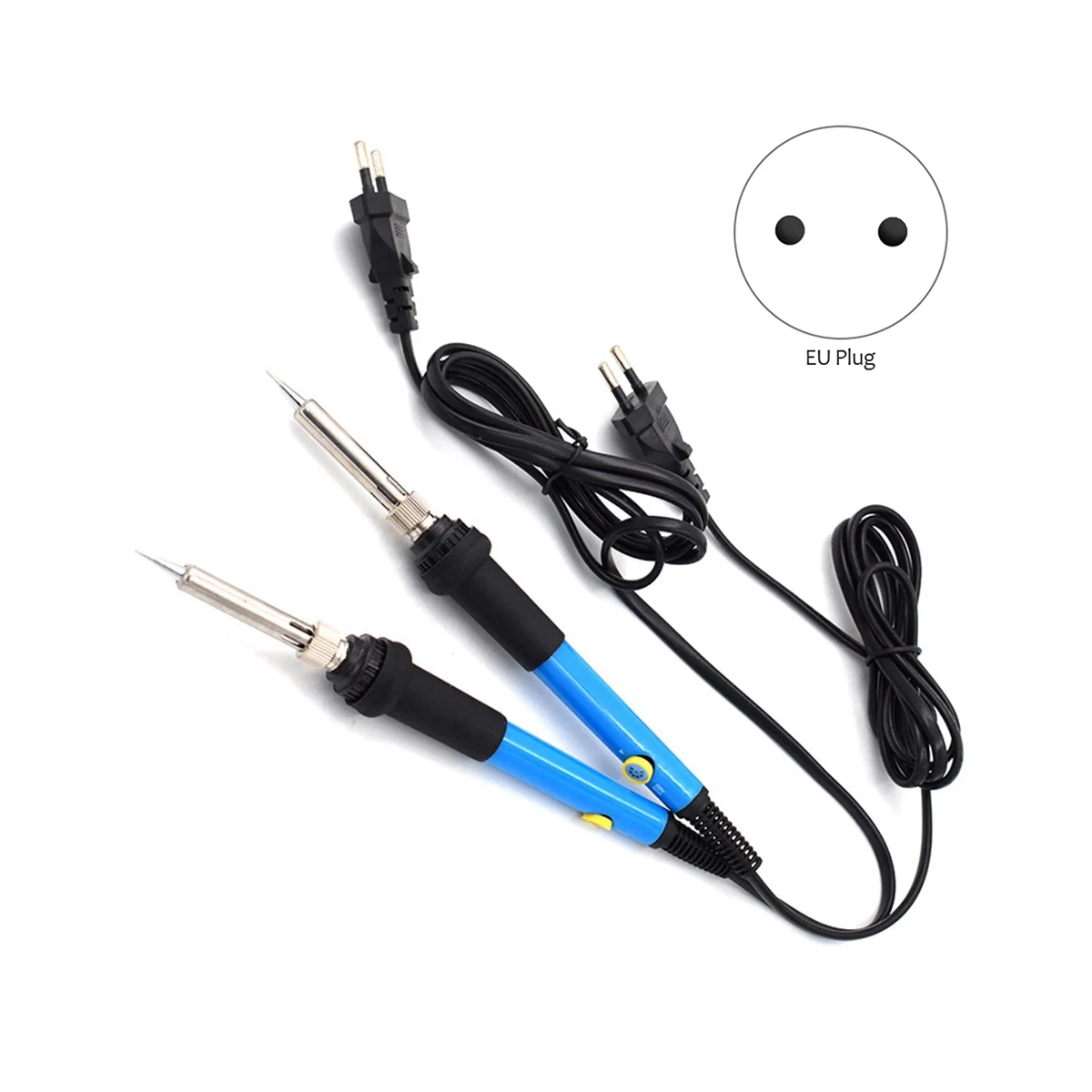 Electric Soldering Iron Tool Set Internal Heating Type Temperature Regulating Electric Luo Iron Welding Pen Set EU Plug