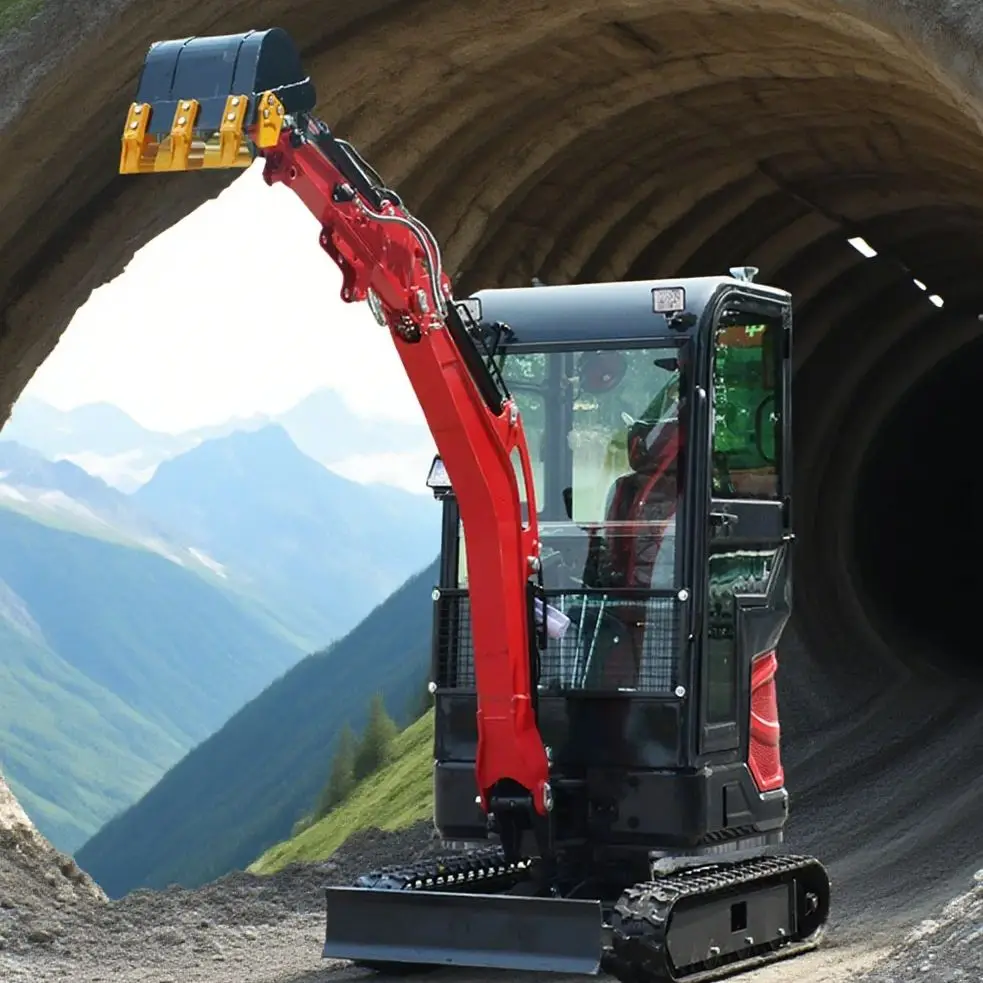 

Free delivery mini excavator EPA engine Kubota tracked mini excavator for agricultural construction for sale