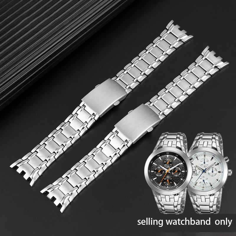 Special interface steel belt for CASIO 3745 EF-312D-1A  / 7A watch band EF312 EFR-300 Wristband Bracelet men's watch accessories