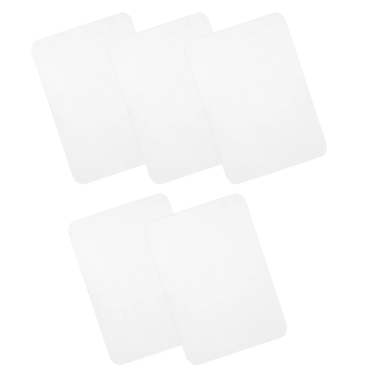 5Pcs Head Up Display Windshield Sticker Weather Resistant Anti Glare Reflective Film for Car Navigation Projector Screen Use