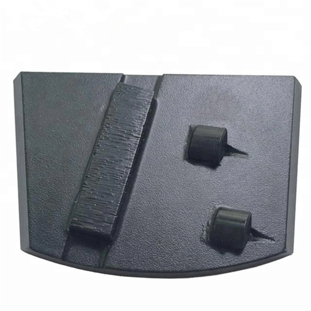 LAV54 퀵 락 라비나 PCD 그라인딩 디스크, 에폭시 제거용, 2 쿼터 PCD 다이아몬드 콘크리트 그라인딩 패드, M6 스레드 홀 12 개