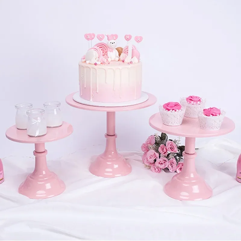 

Wrought Iron Cake Stand Home Party Dessert Display Stand Wedding Decoration Wrought Iron Birthday Cake Tray Fruit Dessert Tray