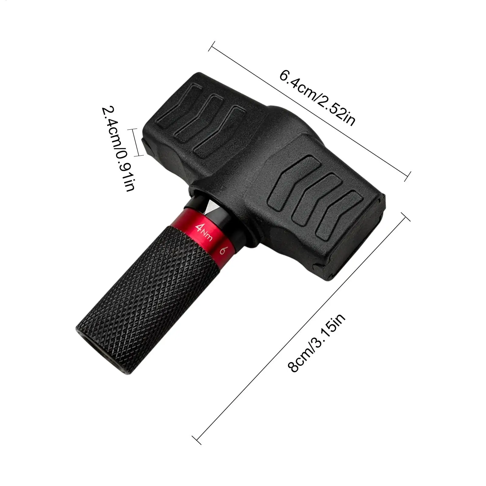 Torque Wrench Bike Bicycle Maintenance Spanner Adjustable Torque Wrench for Adventure Touring Mountain Roadside Outdoor Trail