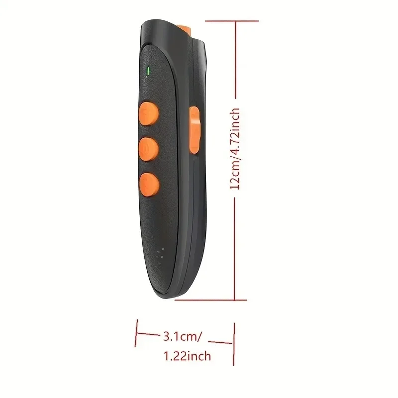 Ultrasonic Anti-Barking Tool, LED Anti-Barking Trainer, Rechargeable, Handheld, Pet, Cat