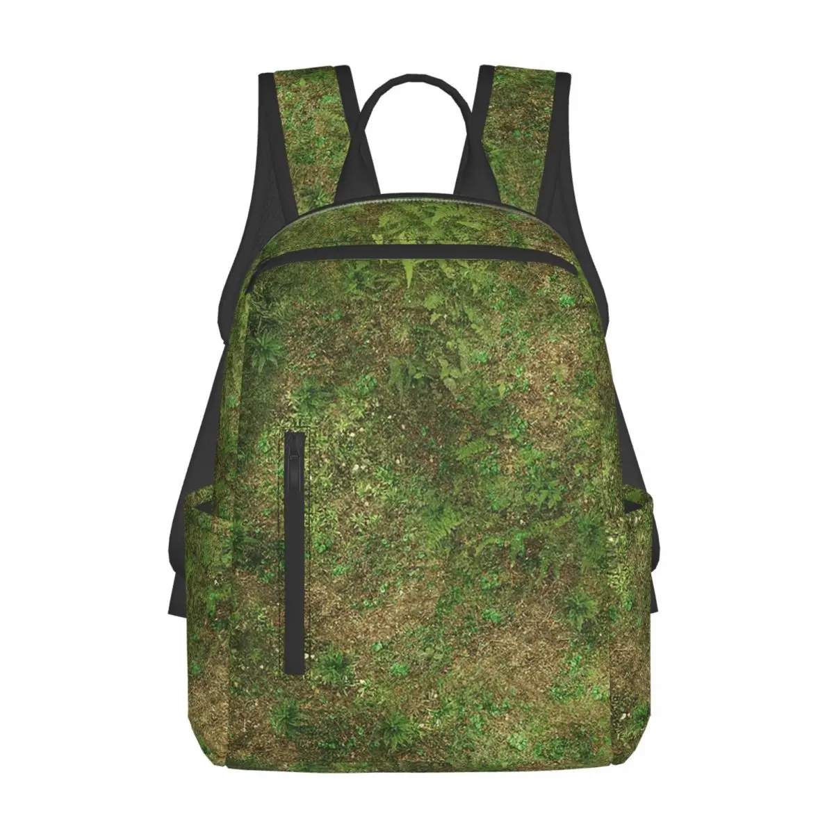 

Grass Battlemat Backpack Daypack Large Capacity Boys Girls BookBag School Bag Shoulder Bags for Men Women