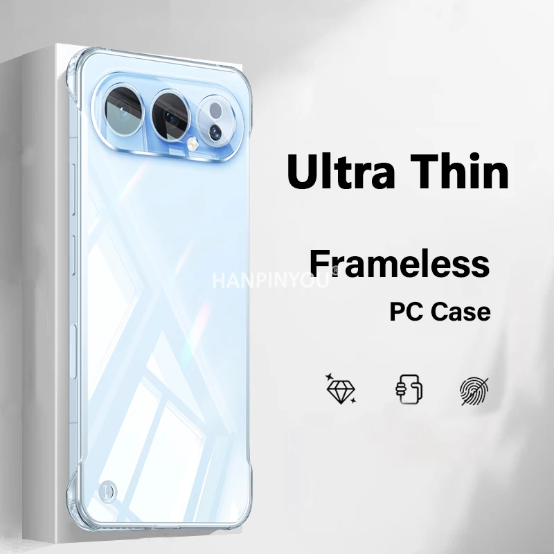 حافظة رفيعة للغاية وبسيطة وشفافة بدون إطار لهاتف Honor 500 Pro 500pro غطاء صلب شفاف مضاد للاصفرار وغطاء مقاوم للصدمات