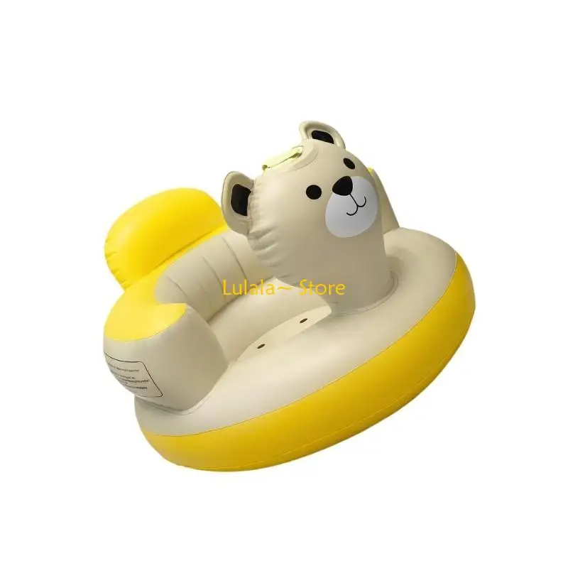 

Y4qa Портативное надувное детское председатель для обучения малышам с/без музыки