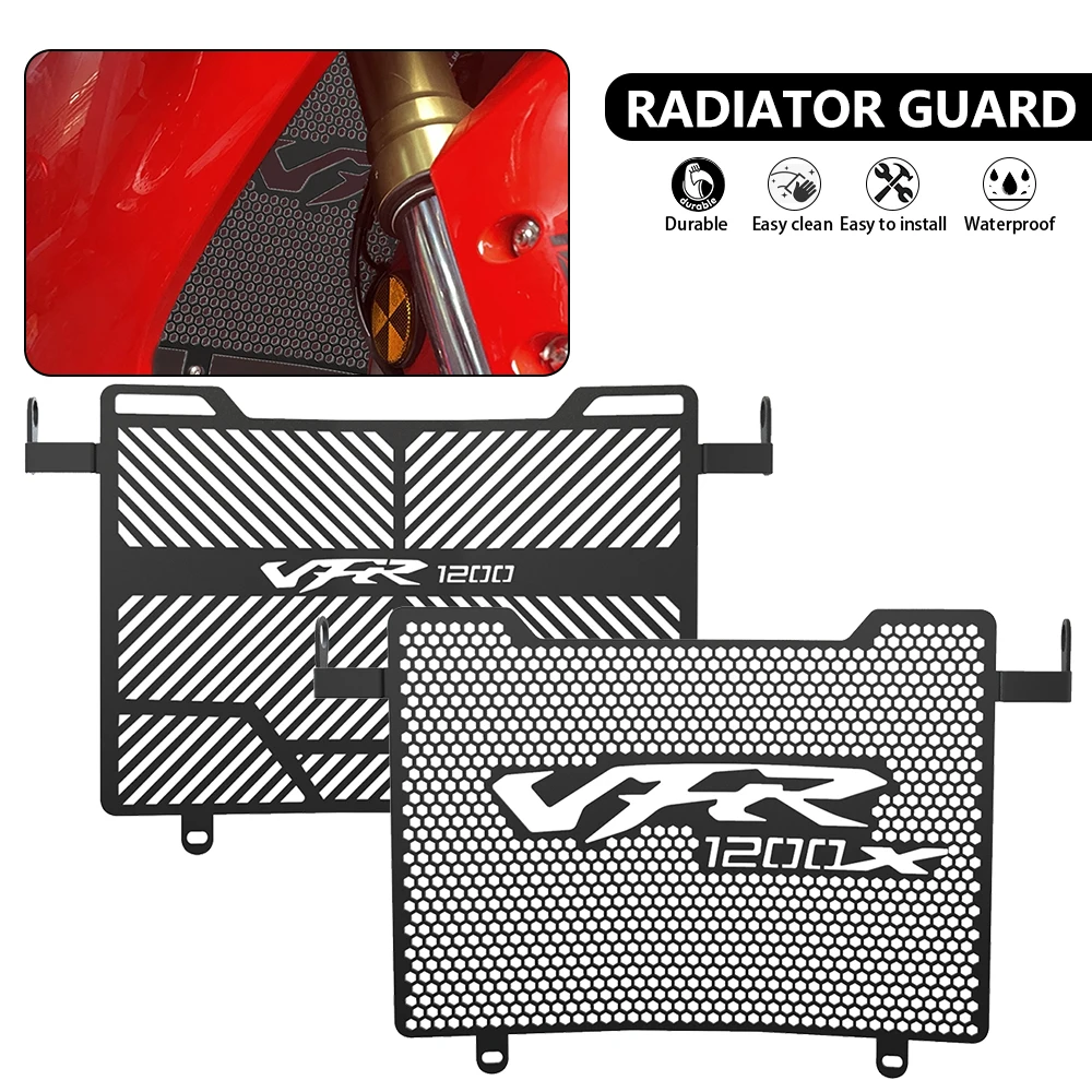 

For HONDA VFR1200X VFR1200 X VFR 1200 X 1200X CROSSTOURER 1200 2013-2020 Motorcycle Radiator Grille Grill Guard Cover Protector