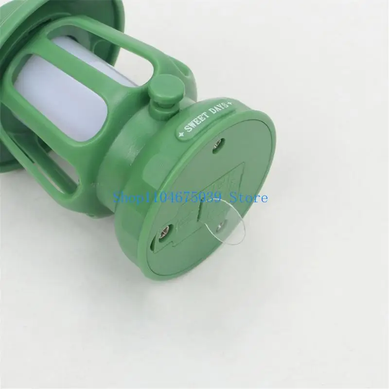 5asd Glowing Oil Lamp Keychain Metal Plastic LED Light Keyring USB Rechargeable Vintage Accessory For Dark Environments
