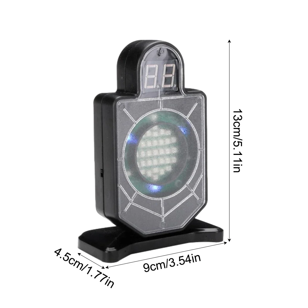 스타일리시한 야외 타겟 카운팅 장난감 - 안정적이고 가벼운 내구성 있는 전자 점수 레이저