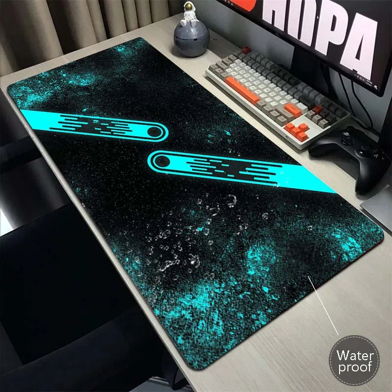 

Neon Gamer Mousepad Game Speed Mouse Mat XXL Mouse Pad Natural Rubber Waterproof Desk Mat Gaming Accessories Carpet Keyboard Pad