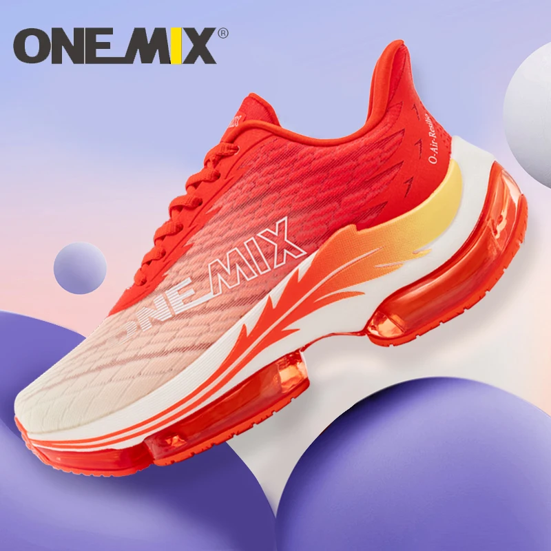 ONEMIX 2025 nowy maraton mężczyźni oddychające antypoślizgowe amortyzujące buty damskie skakanka trampki buty do biegania z poduszką powietrzną